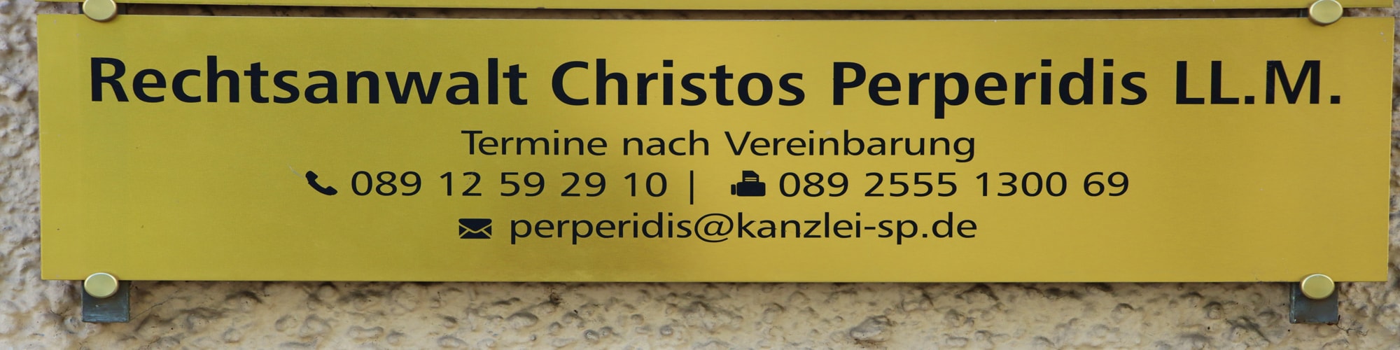 Mandantengespräch Kanzlei Perperidis